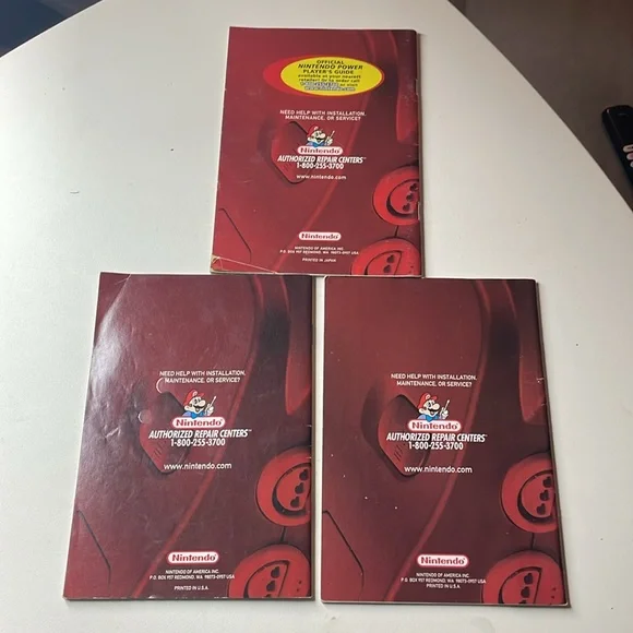 Vintage Nintendo 64 Game Manuals. Mario Party 3, Pokemon Stadium 2, Mario Kart. - Picture 2 of 2